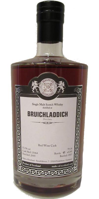 Bruichladdich 2005 MoS Warehouse Range