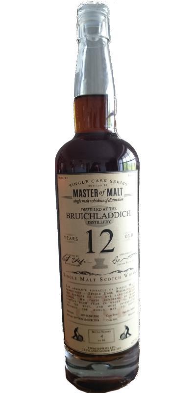 Bruichladdich 2002 MoM Single Cask Series