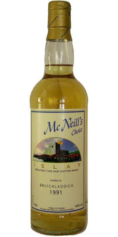 Bruichladdich 1991 MNC