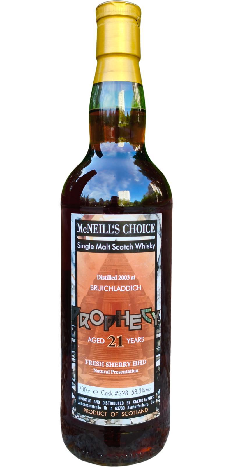 Bruichladdich 2003 MNC