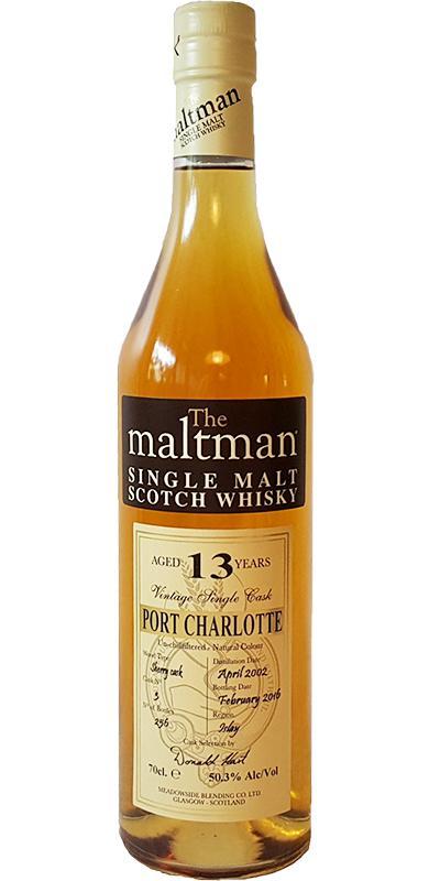 Port Charlotte 2002 MBl The Maltman