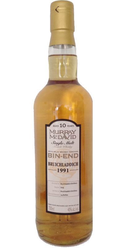 Bruichladdich 1991 MM Bin-End