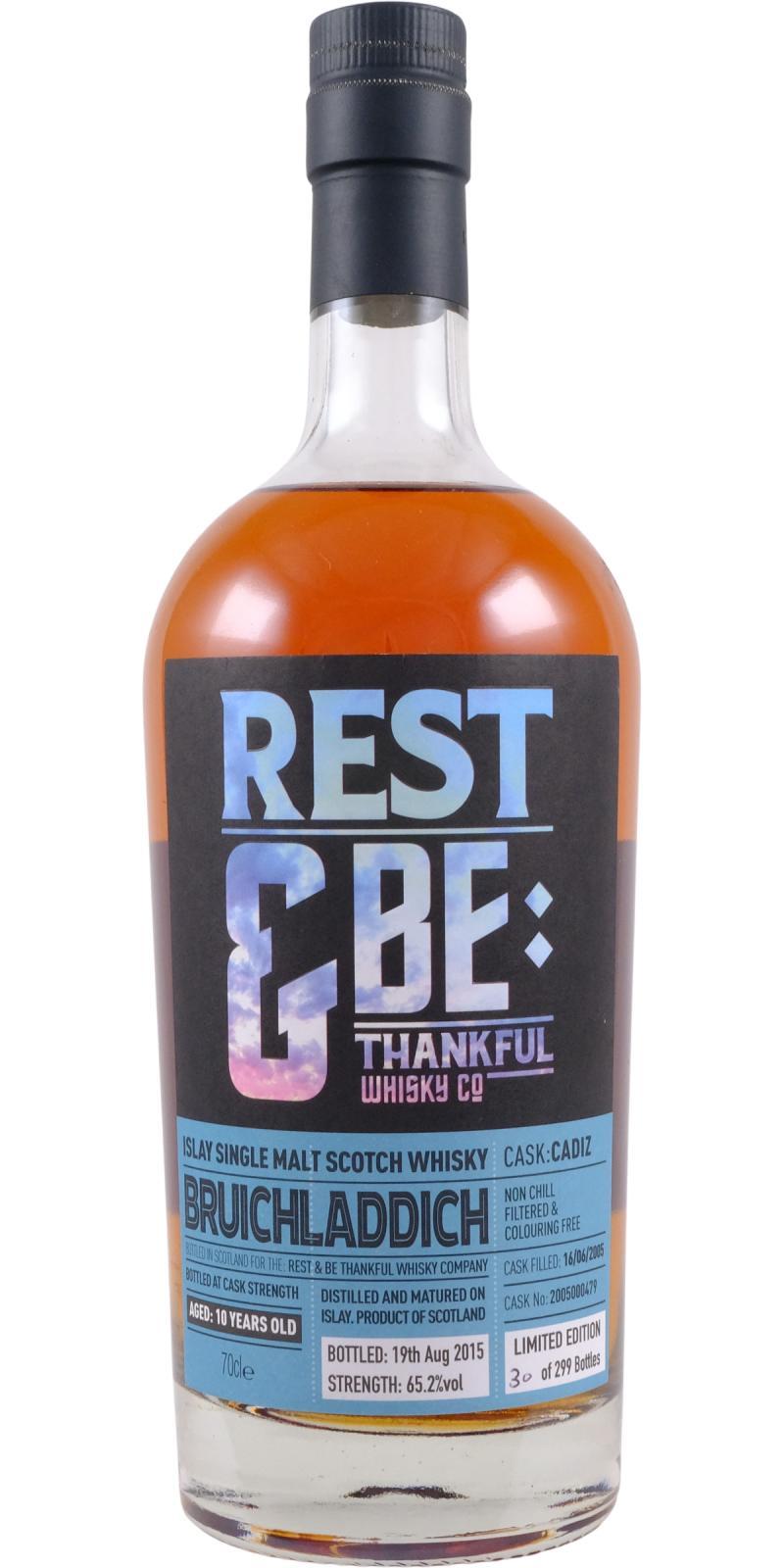 Bruichladdich 2005 RBTW Limited Edition