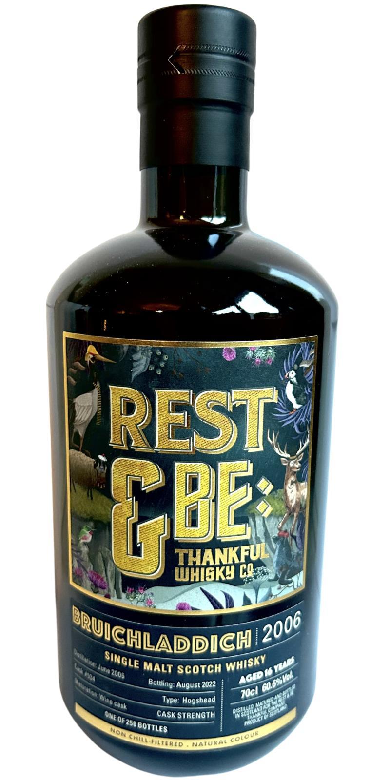 Bruichladdich 2006 RBTW