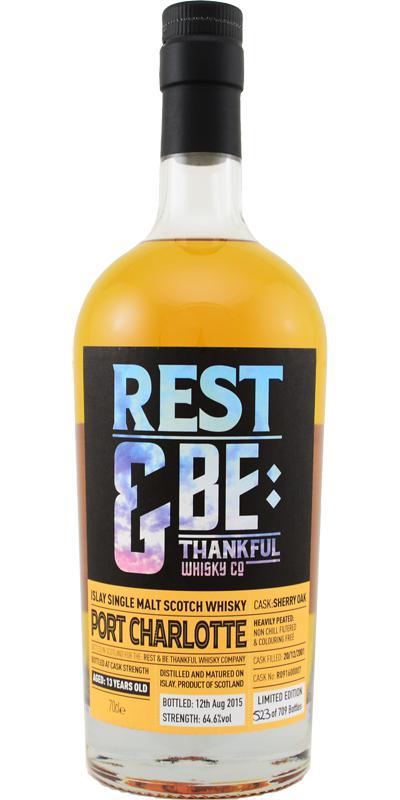 Port Charlotte 2001 RBTW Limited Edition