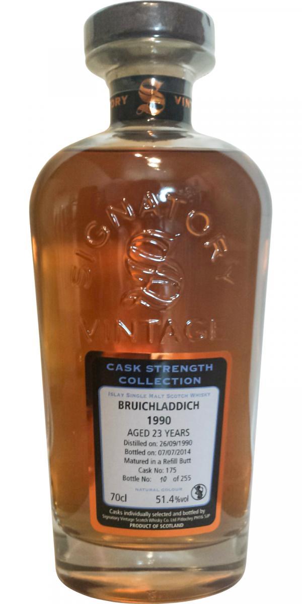 Bruichladdich 1990 SV Cask Strength Collection