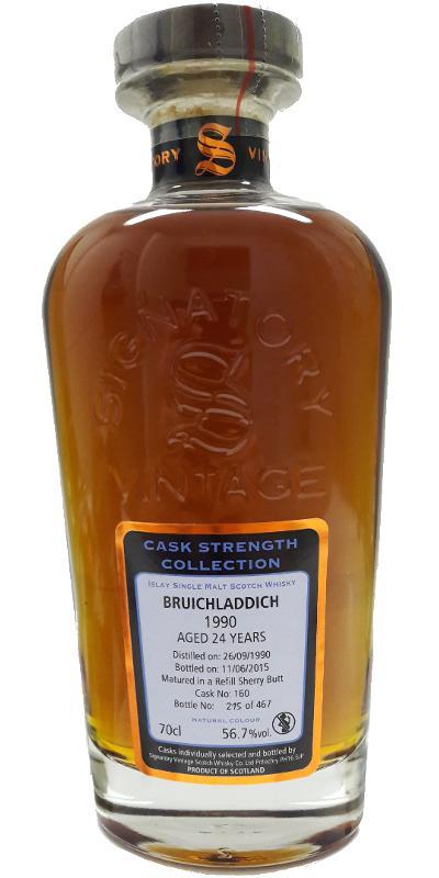 Bruichladdich 1990 SV Cask Strength Collection