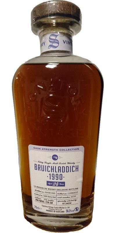 Bruichladdich 1990 SV - Whisky Live Paris 2015 Cask Strength Collection