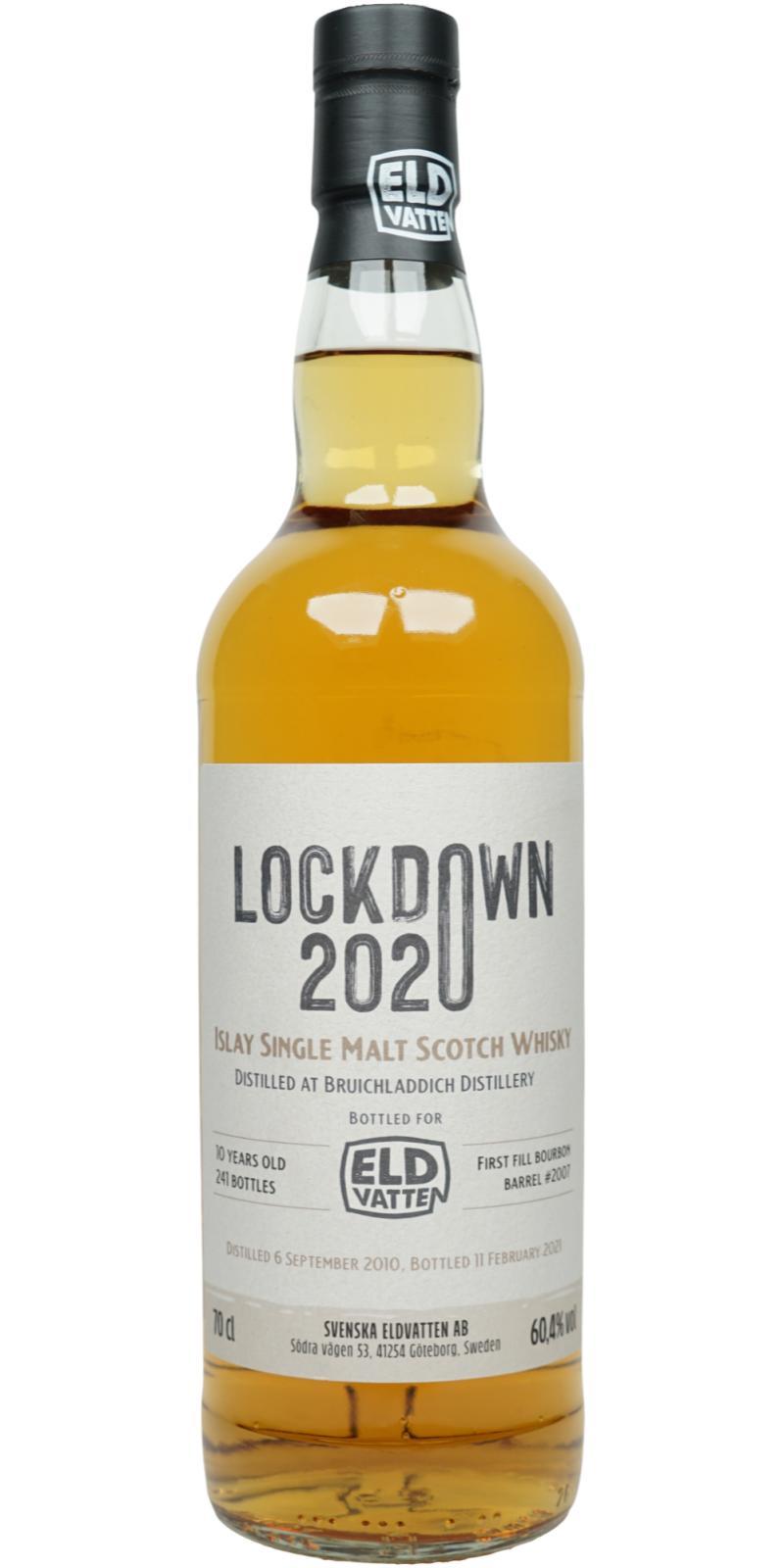 Bruichladdich 2010 SE LOCKDOWN 2020