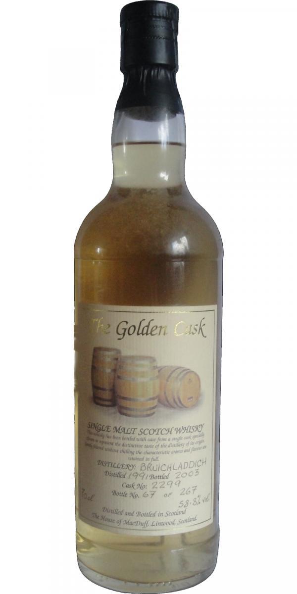 Bruichladdich 1991 HMcD The Golden Cask