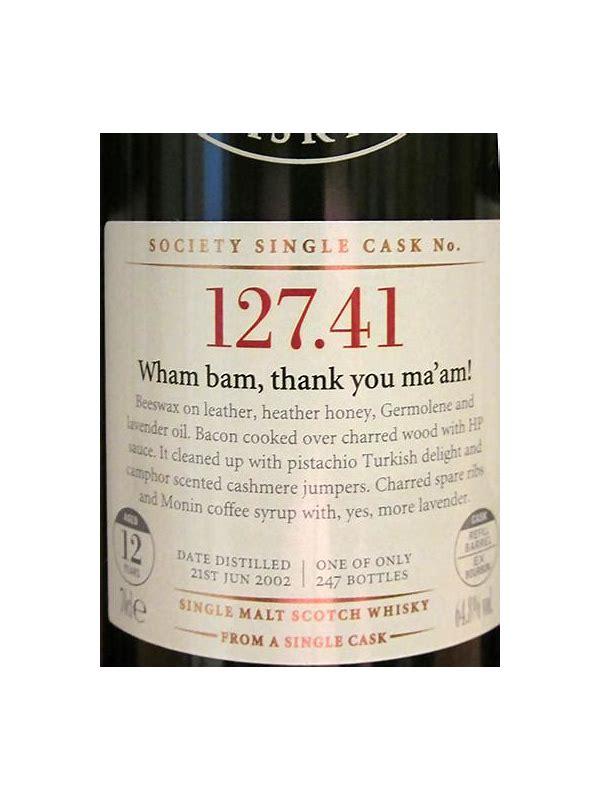 Port Charlotte 2002 SMWS 127.26 Student party aftermath