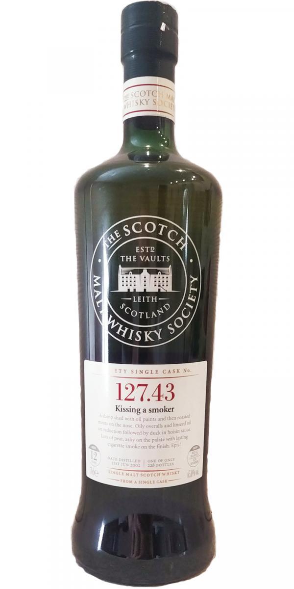 Port Charlotte 2002 SMWS 127.43 Kissing a smoker