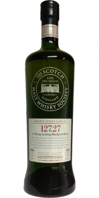 Port Charlotte 2003 SMWS 127.27 A Viking sucking Blackpool Rock