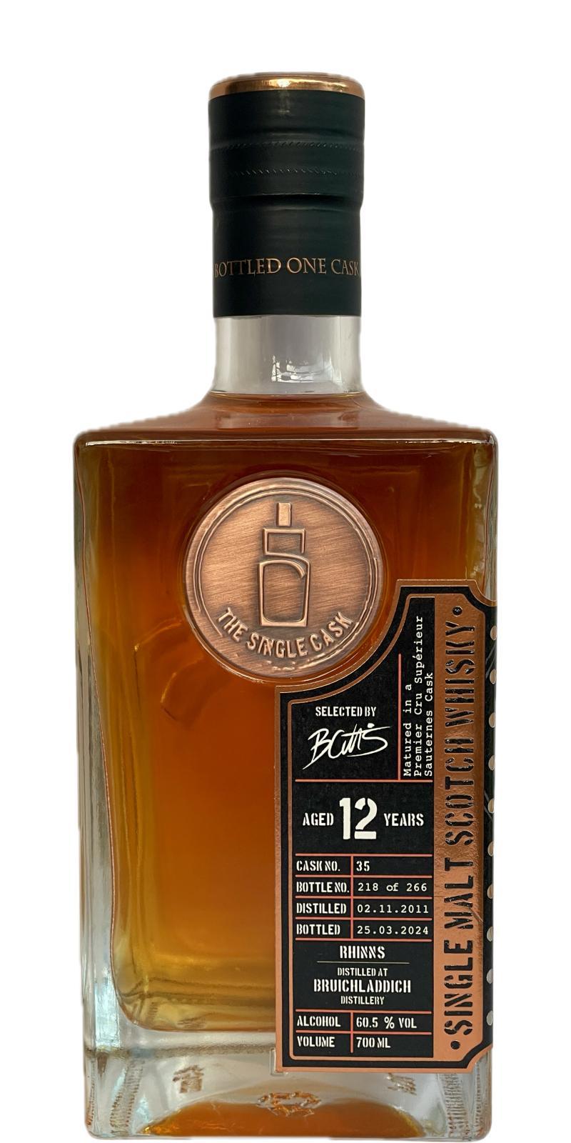 Rhinns 2011 TSCL The Single Cask