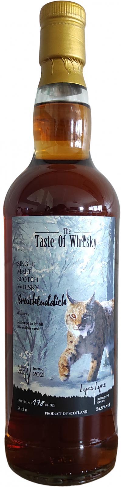 Bruichladdich 2009 TTOW Endangered species - "Lynx lynx"