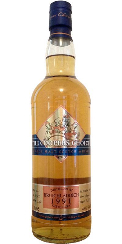 Bruichladdich 1991 VM The Cooper's Choice