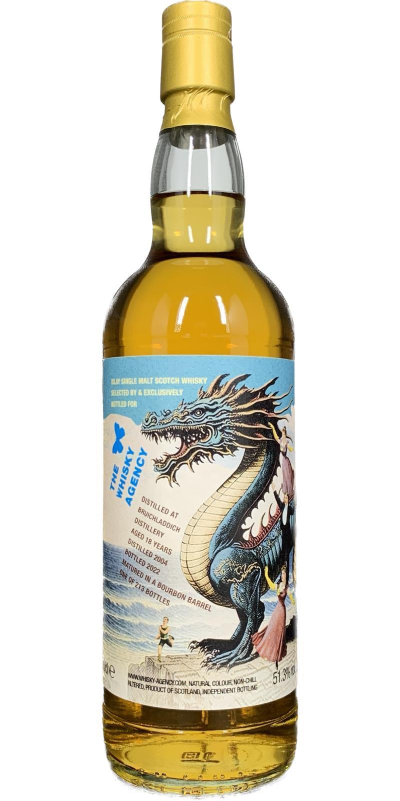 Bruichladdich 2004 TWA Sequences