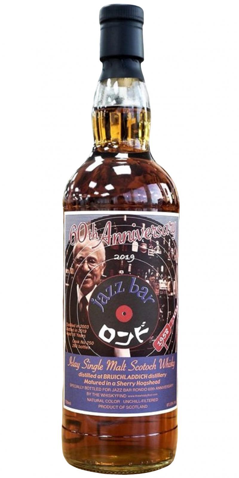 Bruichladdich 2003 TWf Bar Talk