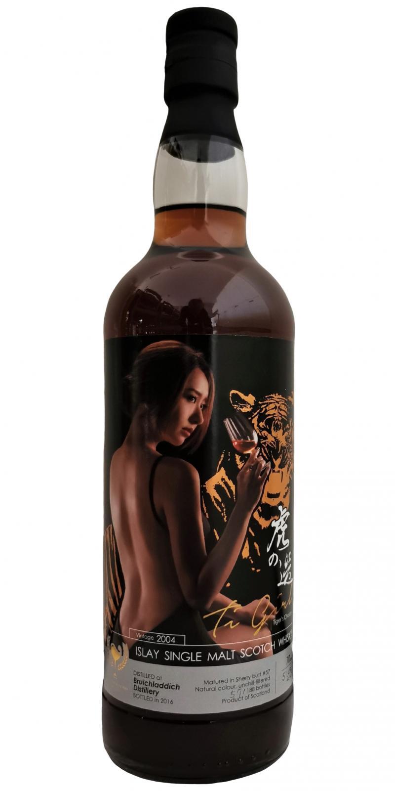 Bruichladdich 2004 TWf Ti Girl - Tiger's Choice