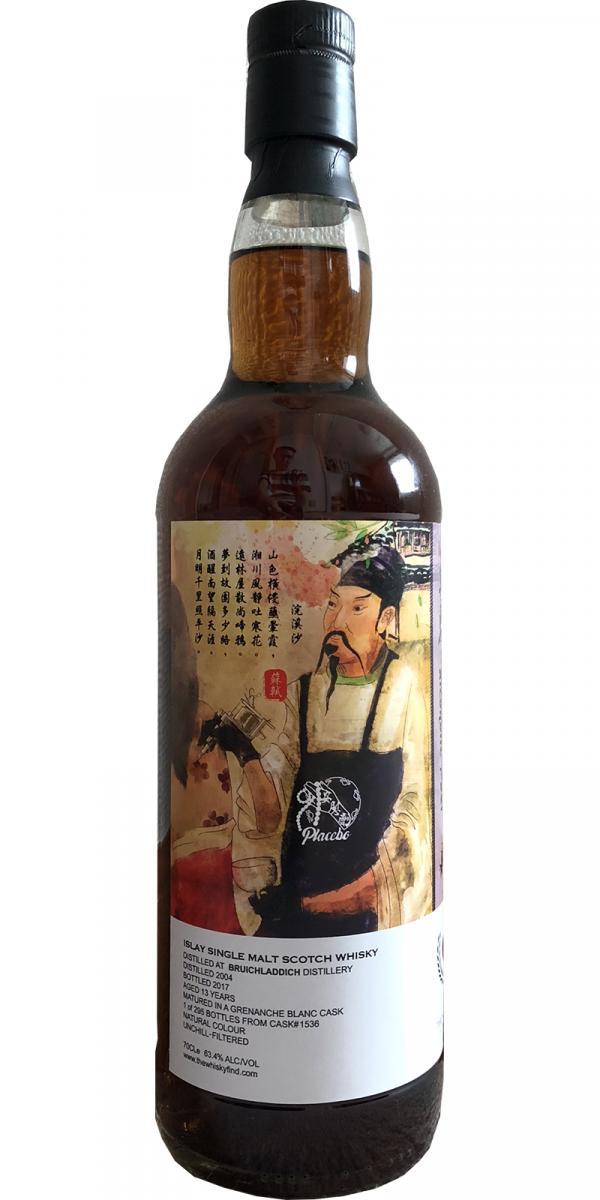 Bruichladdich 2004 TWf Alcoholic Poet Series