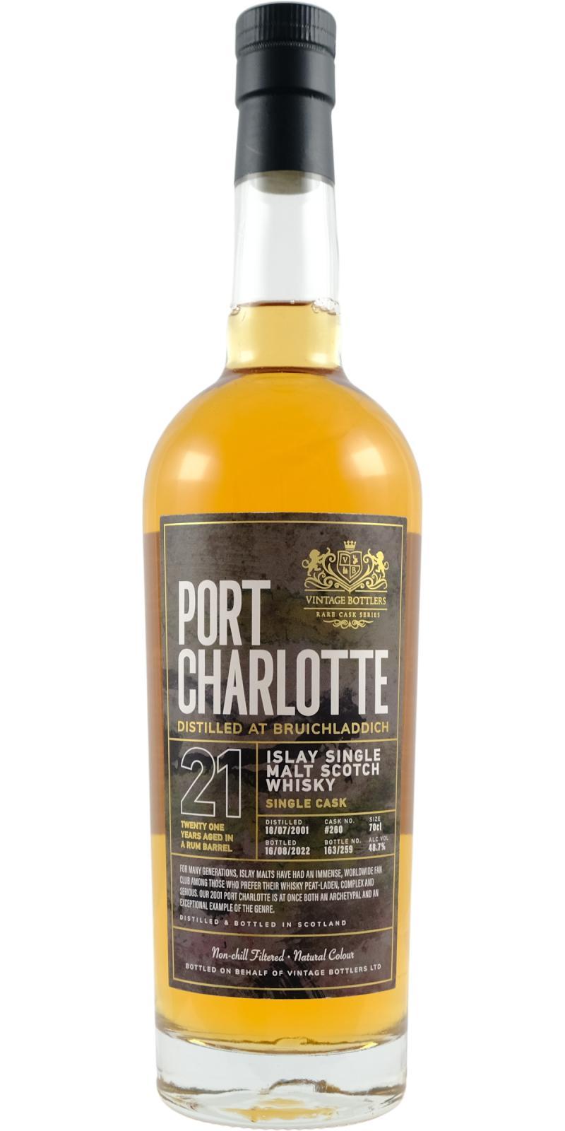 Port Charlotte 2001 VBtl The Vintage Series