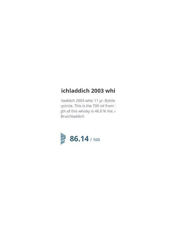 Bruichladdich 2003 whic