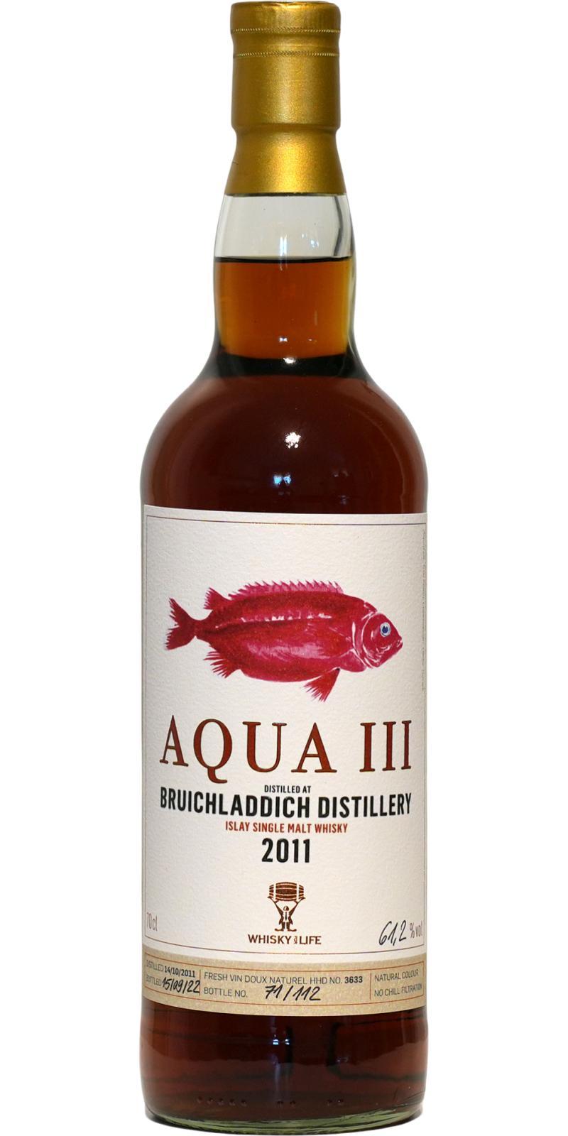 Bruichladdich 2011 WhfL AQUA III