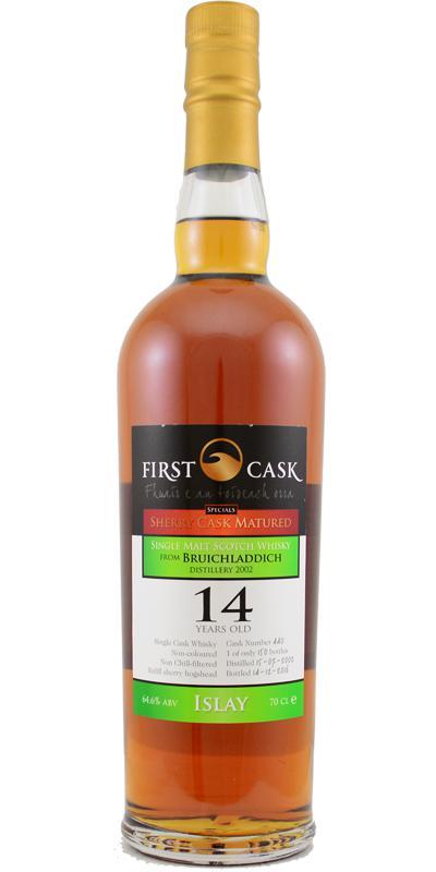 Bruichladdich 2002 WIN First Cask