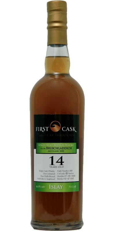 Bruichladdich 2002 WIN First Cask