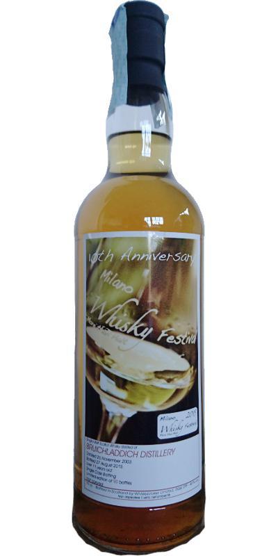 Bruichladdich 2003 WhB Single Cask Bottling