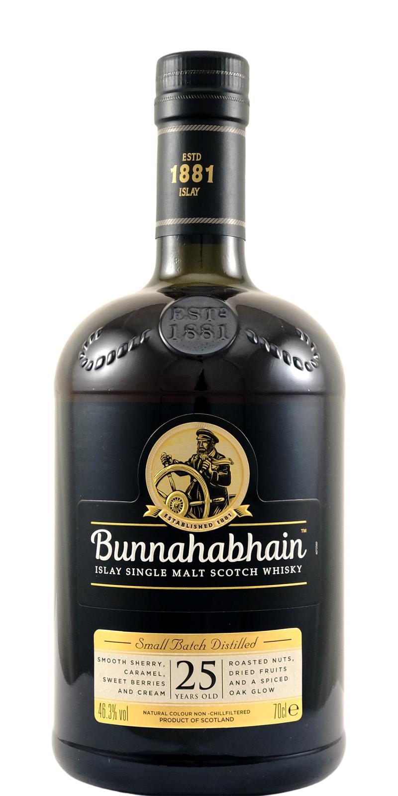 Bunnahabhain 25-year-old Small Batch Distilled