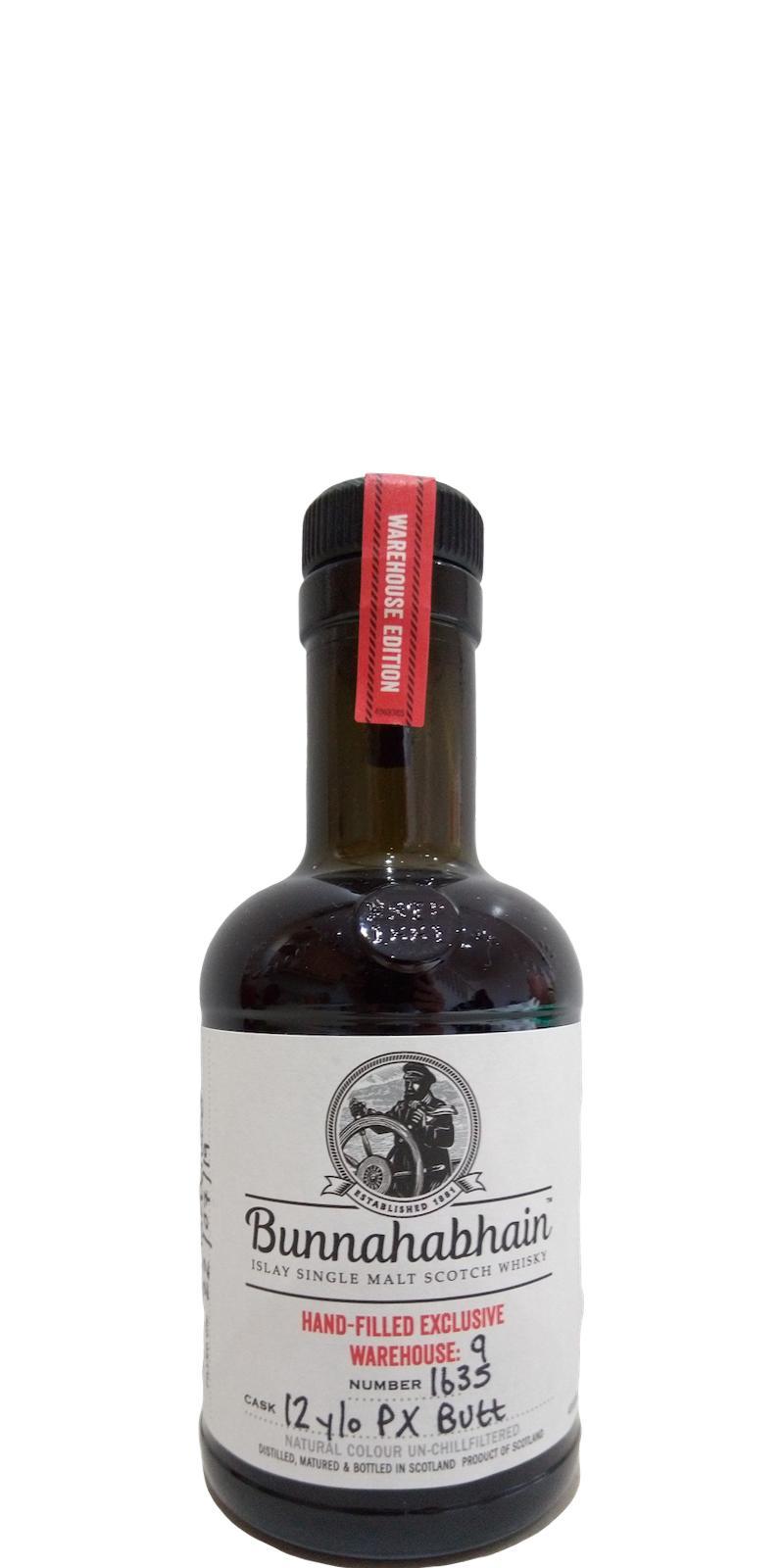 Bunnahabhain 12-year-old Warehouse 9 - Hand-Filled Exclusive