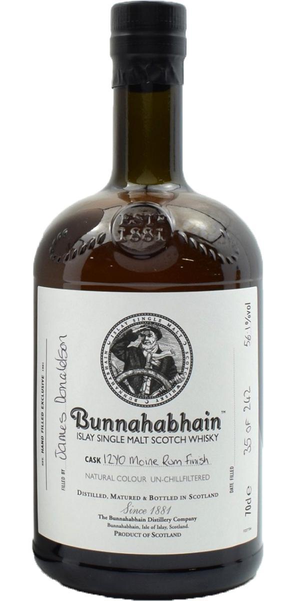 Bunnahabhain 12-year-old Moine Distillery Only Handbottled