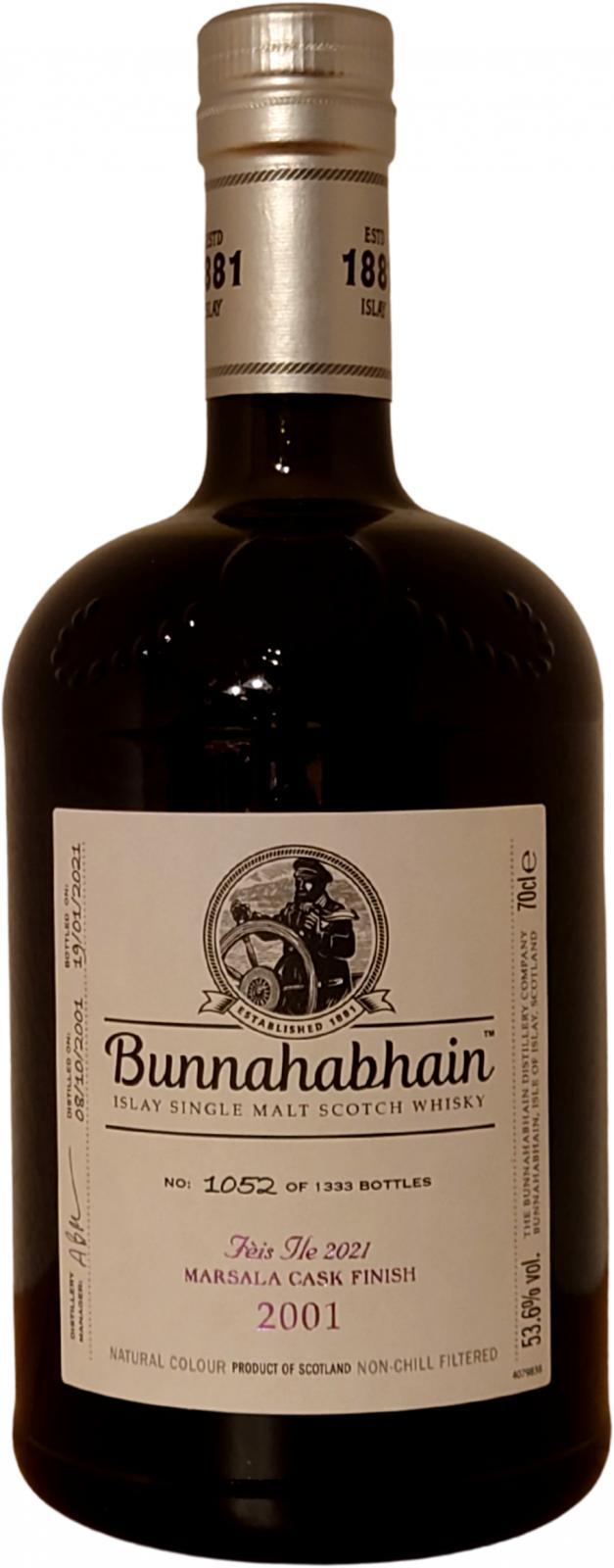 Bunnahabhain 2001 Feis Ile 2021