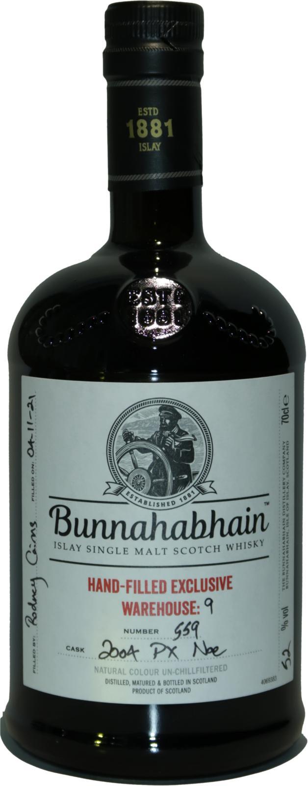 Bunnahabhain 2004 Warehouse 9 - Hand-Filled Exclusive