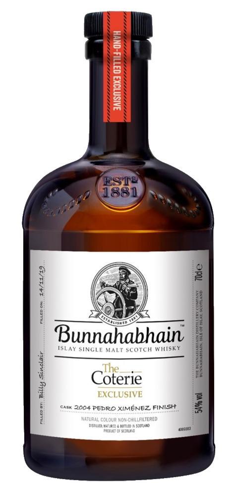 Bunnahabhain 2004 The Coterie Exclusive