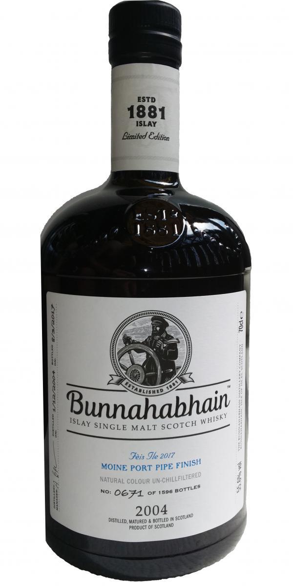 Bunnahabhain 2004 Mòine Feis Ile 2017