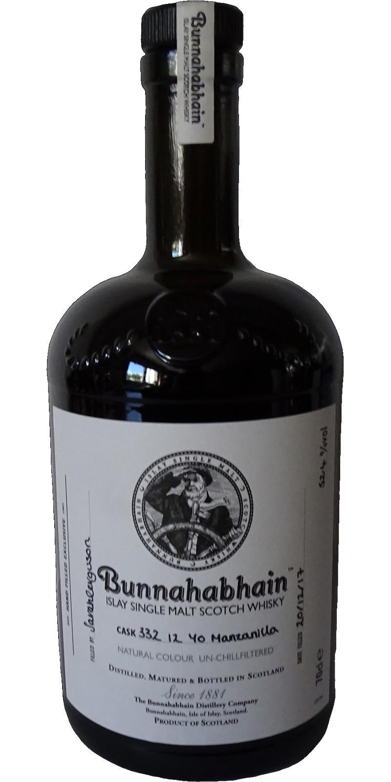 Bunnahabhain 2005 Warehouse 9 - Hand-filled Exclusive