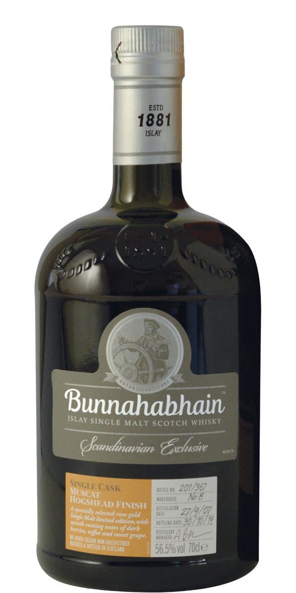 Bunnahabhain 2007 The Whisky Warehouse No. 8