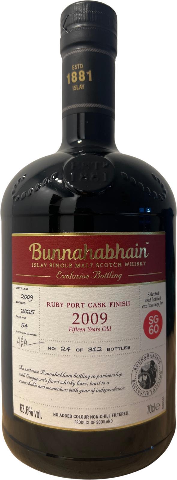 Bunnahabhain 2009 Exclusive Bottling