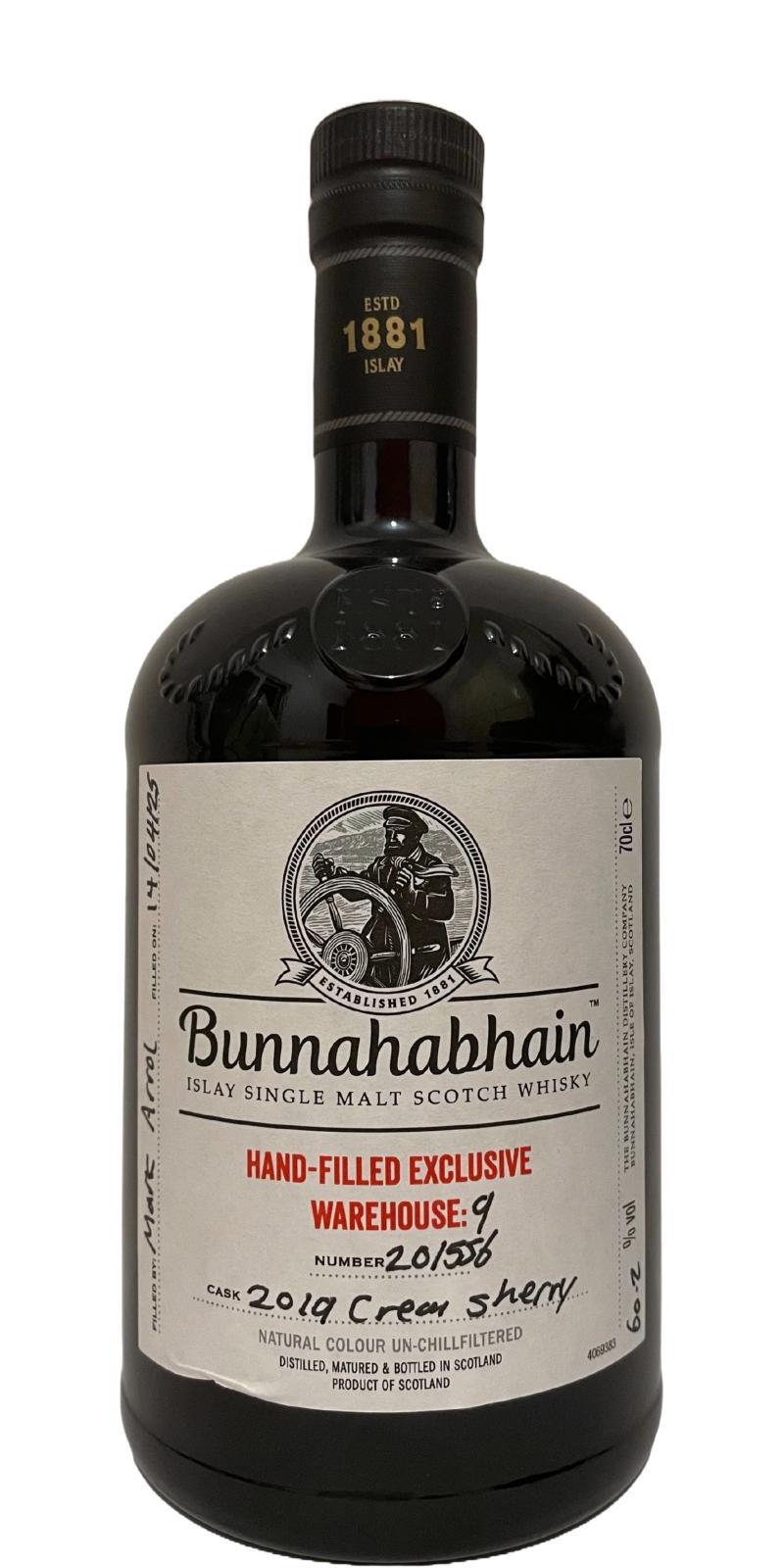 Bunnahabhain 2019 Warehouse No.9