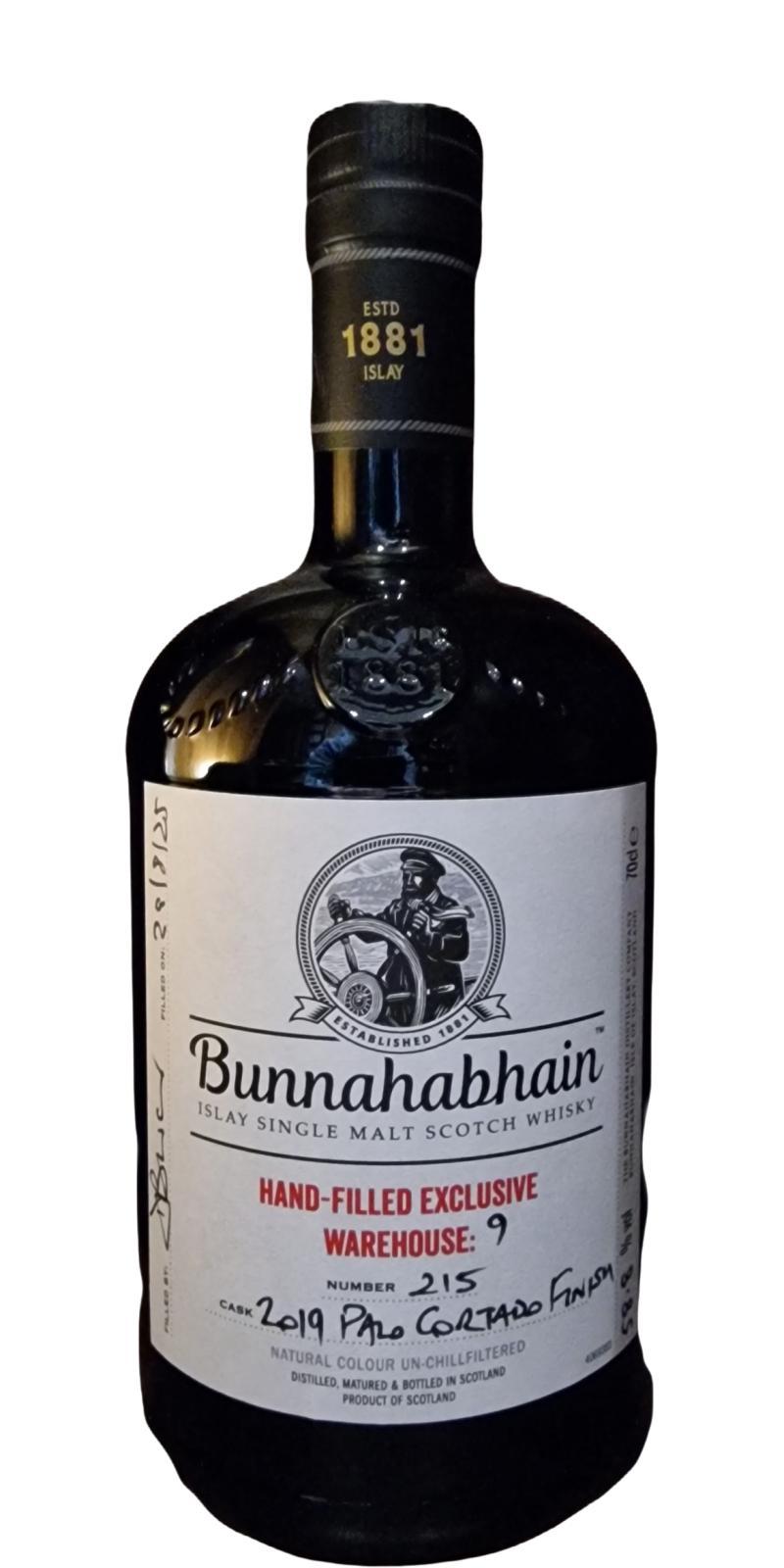 Bunnahabhain 2019 Distillery Bottling Warehouse No.9
