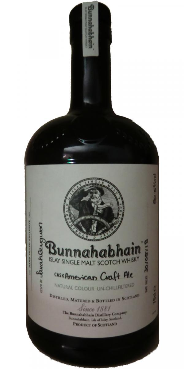 Bunnahabhain American Craft Ale Hand-Filled Exclusive - Warehouse Edition