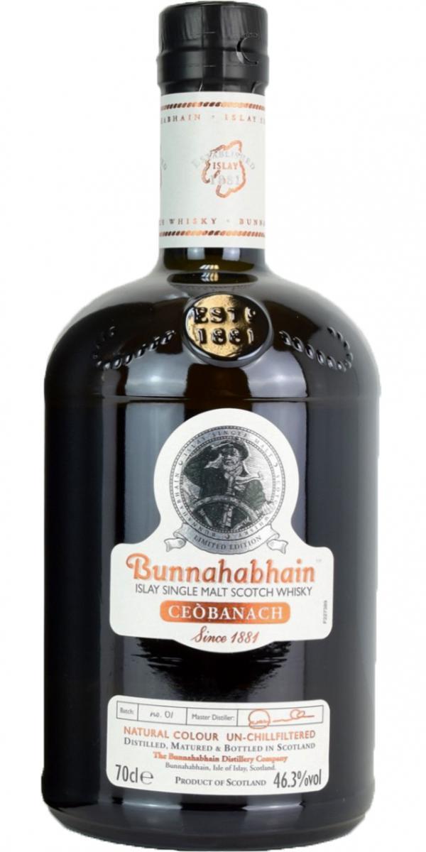 Bunnahabhain Ceòbanach Batch No 01