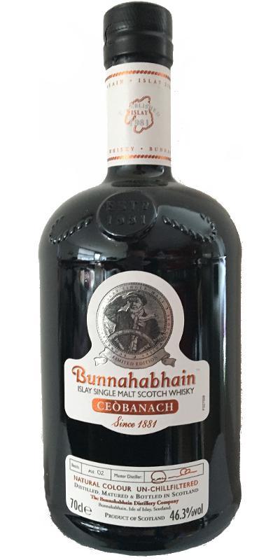 Bunnahabhain Ceòbanach Batch No 02