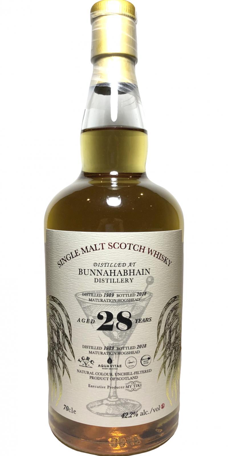 Bunnahabhain 1989 AqV