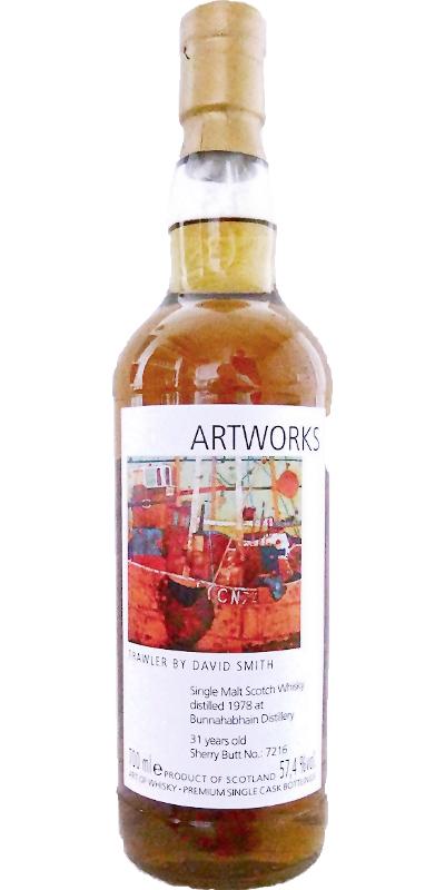 Bunnahabhain 1978 AW Artworks