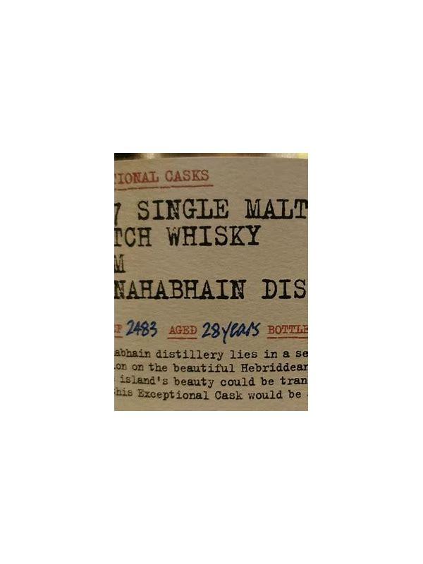 Bunnahabhain 1987 BR Berrys'