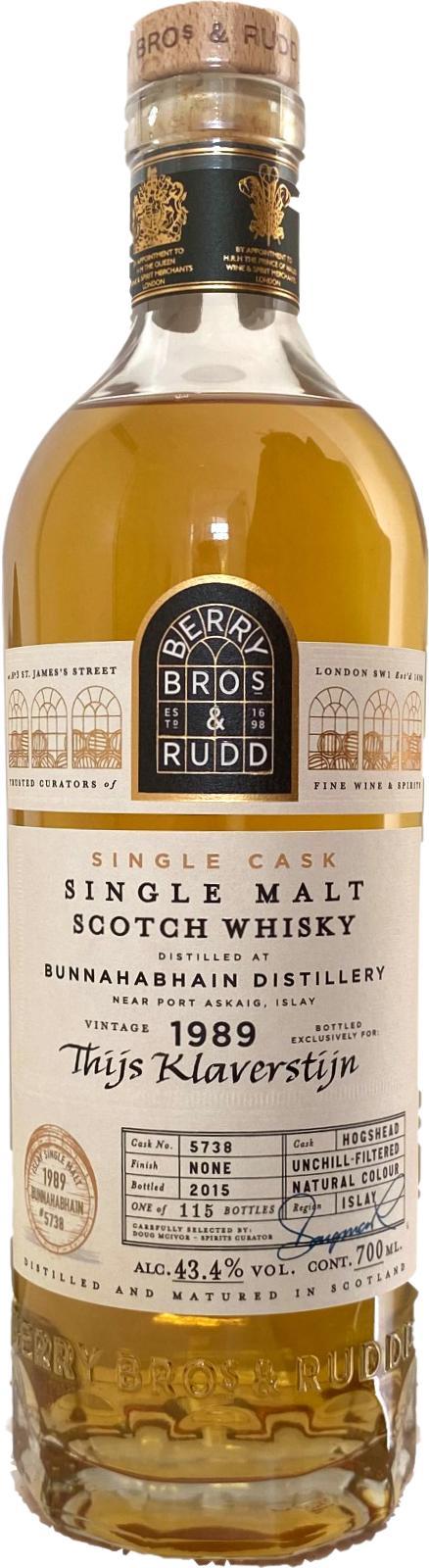 Bunnahabhain 1989 BR