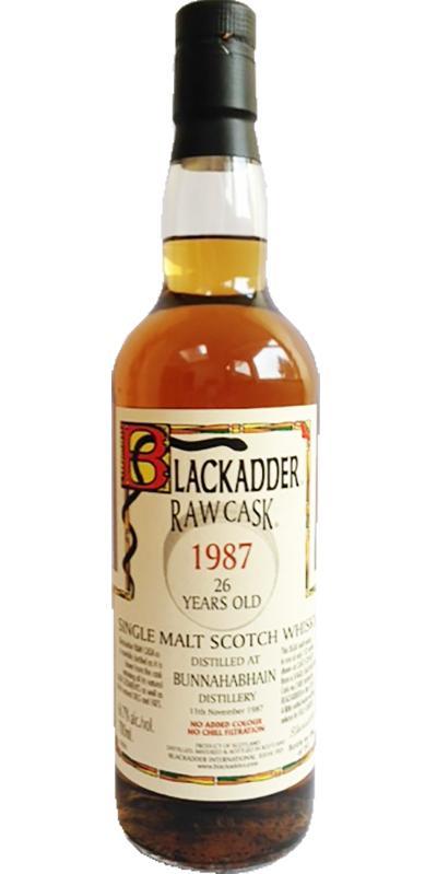 Bunnahabhain 1987 BA Raw Cask